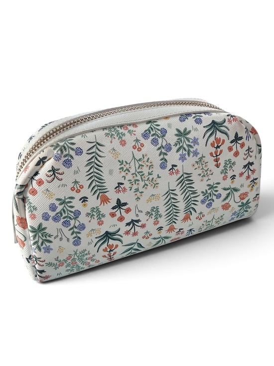 Rifle Paper Co. Handbags - Rifle Paper Co Bag Cosmetic Pouch Menagerie Garden Floral Print